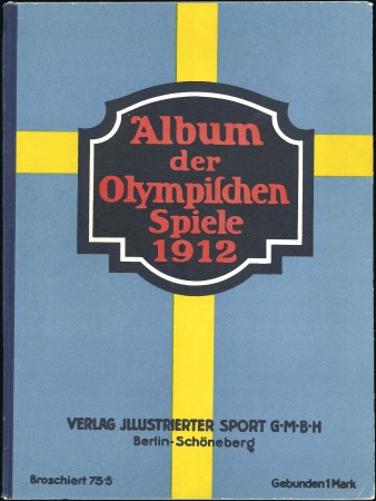 Stamp of Sweden "Album der Olympischen Spiele 1912" by Illustriert
