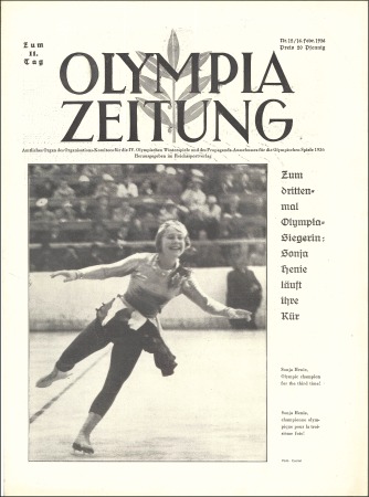 Stamp of Germany » German Empire » German Empire, 1933/45 Third Reich "Olympia Zeitung", the German Olympic Committee ne