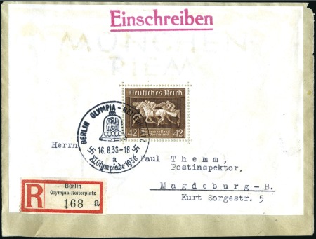Stamp of Germany » German Empire » German Empire, 1933/45 Third Reich Attractive assembly of 66 items with special cance