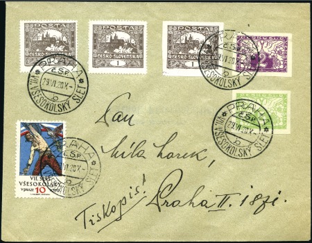 Stamp of Czechoslovakia 1919-1962 Accumulation of mostly covers, noted 192
