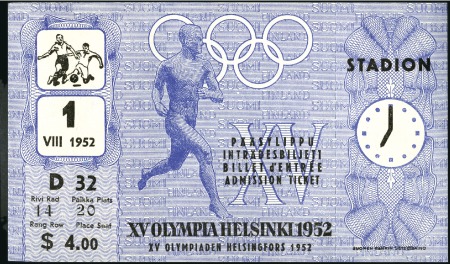 Stamp of Finland Tickets: Twenty-Three tickets for an array of diff