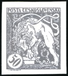 Stamp of Czechoslovakia » Czechoslovakia 1918-1939 1919-20 Selection of 68 proofs of Legionarske (leg
