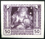 Stamp of Czechoslovakia » Czechoslovakia 1918-1939 1919-20 Selection of 68 proofs of Legionarske (leg