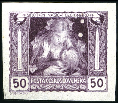 Stamp of Czechoslovakia » Czechoslovakia 1918-1939 1919-20 Selection of 68 proofs of Legionarske (leg