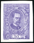 Stamp of Czechoslovakia » Czechoslovakia 1918-1939 1920 Selection of 30 proofs of T.G.Masaryk (Masary