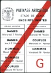 Stamp of France TICKETS: Group of tickets incl. booklet for the Ic