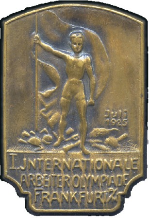 Stamp of Large Lots and Collections 1925 1st Worker's Olympiad (Arbeiters Olympiade) i