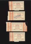 Stamp of Olympics Tickets: Selection of seven Official Hockey ticket