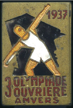 Stamp of Large Lots and Collections 1937 3rd Worker's Olympiad (Arbeiters Olympiade) i