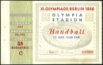 Stamp of Olympics Added to 115733

Tickets: Selection of two Offic