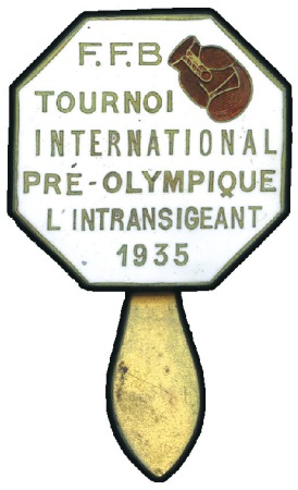 Stamp of Large Lots and Collections 1935 French Boxing Federation International Tourna