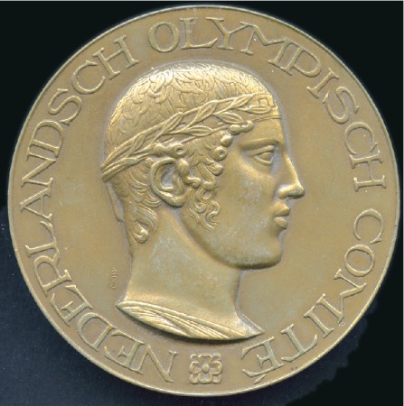 Stamp of Germany » German Empire » German Empire, 1933/45 Third Reich ca.1936 Dutch Olympic Committee merit medal, bronz