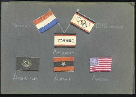 Stamp of Germany » German Empire » German Empire, 1933/45 Third Reich "Turmac" Olympic flag book, containing miniature s