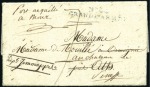 Stamp of France 1805-1812, Huit lettres de la GRANDE ARMEE  (toute