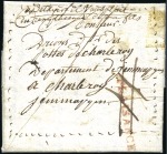 Stamp of France 1744-1816, Vingt cinq lettres de militaires dont h