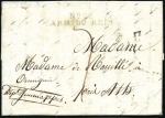 Stamp of France 1744-1816, Vingt cinq lettres de militaires dont h