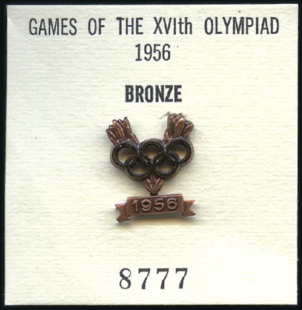 Stamp of Australia » Commonwealth of Australia Lapel pin for Bronze Medallist, presented by the I