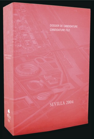 Stamp of Spain BID BOOK: Seville Candidature File, four volumes i
