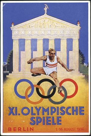 Stamp of Olympics Postcards: Selection of 14 postcards printed by th
