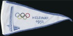 Stamp of Finland Pennants for the Summer and Winter Games, 21x13cm 