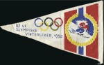 Stamp of Finland Pennants for the Summer and Winter Games, 21x13cm 