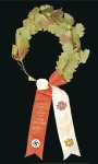 Stamp of Olympics Winner's Oak Wreath in the Artistic Gymnastics Cha