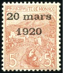 Stamp of Colonies françaises » Monaco 1885-2003, Collection de neuf et d'obl. en 4 album