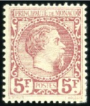 Stamp of Colonies françaises » Monaco 1885-2003, Collection de neuf et d'obl. en 4 album