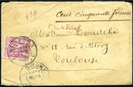 Stamp of France » Collections 1830-1980, Plus de 1000 lettres dont une collectio