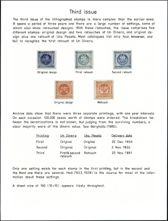 Stamp of Peru » 1860-61 Zig-Zag Spandrels 1860-61 "Zig-zags," important exhibit page explain