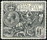 Stamp of British Empire General Collections and Lots 1894-1971 Collection in Scott album including Grea