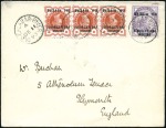 Stamp of British Empire General Collections and Lots 1893-1953, AFRICA Lot of 18 covers including one f