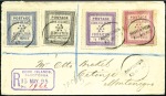 Stamp of British Empire General Collections and Lots 1853-1955, Lot of over 90 covers and cards from al