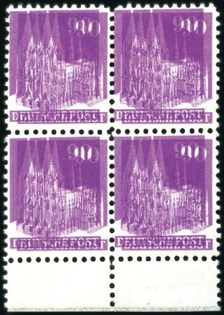 Stamp of Germany » Germany Collections and Large Lots 1900-49 ALLIED OCCUPATION US & BRITISH ZONE: Build
