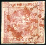Stamp of Peru » Collections and Large Lots 1858-61 First, Second & Third Issues, the Bargholt
