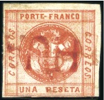Stamp of Peru » Collections and Large Lots 1858-61 First, Second & Third Issues, the Bargholt