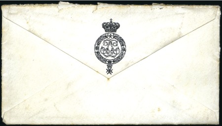 Stamp of Belgium » Belgique. 1869-83 Nouveaux types et nouvelles valeurs - Émission 1874-76 Trois lettres manuscrites signées par Léop