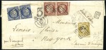 Stamp of France » Collections 1829-77, Lot de lettres surtout avec timbres dont 