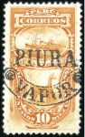 Stamp of Peru » Collections and Large Lots 1879-82 Peru-Chile War & Chilean Occupation, profu