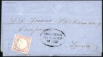 Stamp of Peru » Collections and Large Lots 1862 1d Red  &1868 1d Green Lecoq issues, terrific