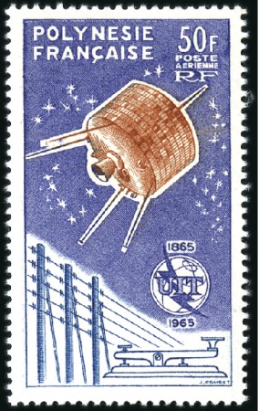 Stamp of Colonies françaises » Polynésie 1958-99, Collection complète neuve ** en album ave