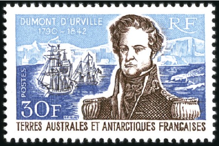 Stamp of Colonies françaises » TAAF 1948-93, Collection complète neuve ** en album ave