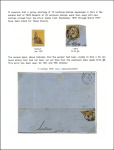 Stamp of Peru » Collections and Large Lots 1866-67 American Banknote Co. "Llama" issues, high