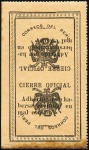 Stamp of Peru » Collections and Large Lots 1885-1940 OFFICIAL SEALS, important accumulation i
