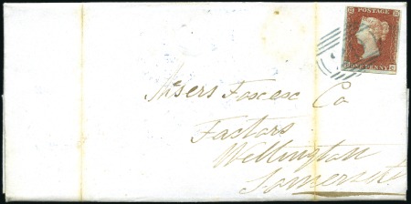 Stamp of Great Britain » 1841 1d Red Plate 94 PC (Archer plate) with fine to very large