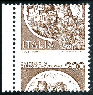 Stamp of Italy 1980 Definitives 200L Cerro al Volturno showing va