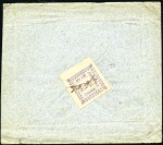 Stamp of Russia » Zemstvos BELOZERSK: 1887 (ca) Two covers sent to the local 