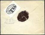 Stamp of Russia » Zemstvos SHATSK: Two covers franked with 3kop black on whit