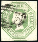 Stamp of Great Britain » 1847-54 Embossed 1847-54 Embossed 6d, 10d and 1s green, all with cl