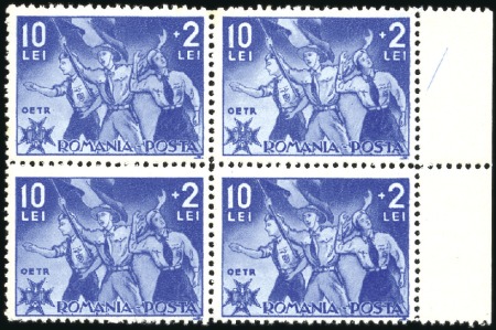 Stamp of Romania 1935-36 Scout sets, both complete, in never hinged